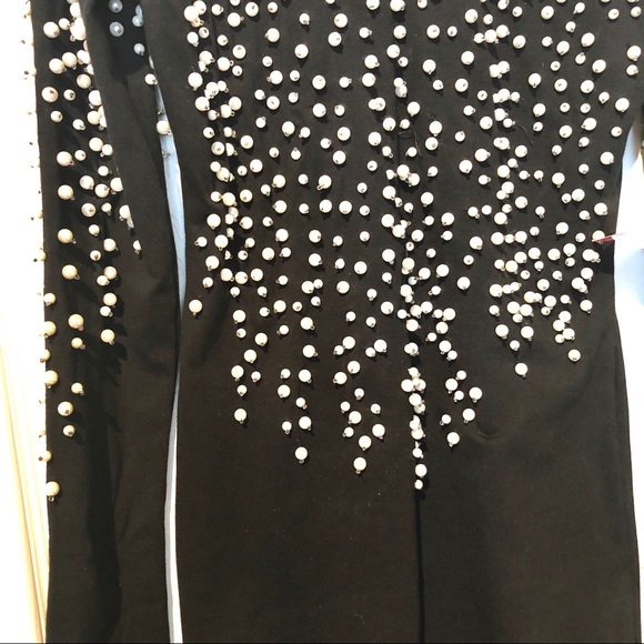 ASOS Pearl Embellished Dress - Picture 5 of 11